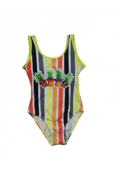 FUBA One-piece swimsuit, green