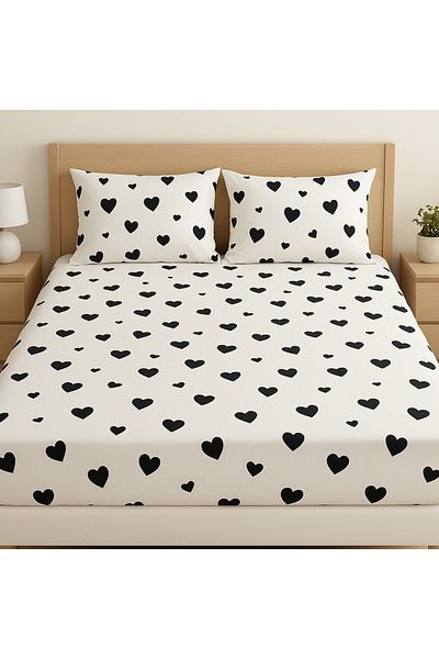 MİRSE Fitted Sheet Set 160*200 Double Daily