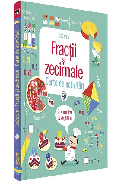 Editura Rao Books Fractii si zecimale. Carte de activitati, Usborne