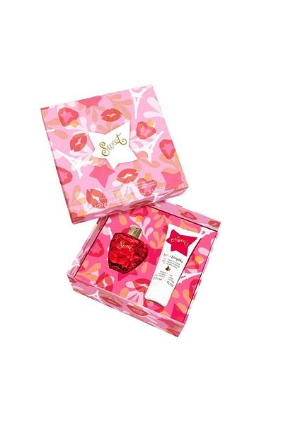 Lolita Lempicka Sweet Gift Set, Women, Eau de Parfum, 50 ml + Moisturizing Body Milk 75 ml