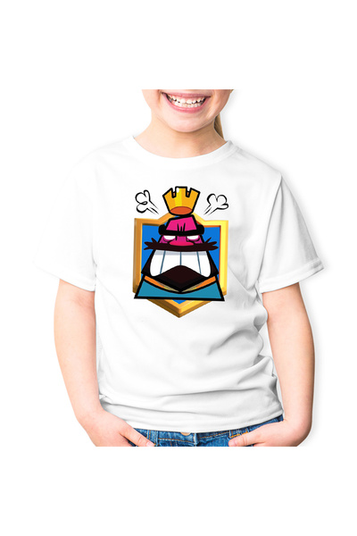OEM Tricou copii Clash Royale King Mad