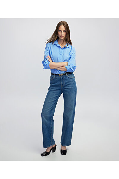 İpekyol Gömlek yaka bluz