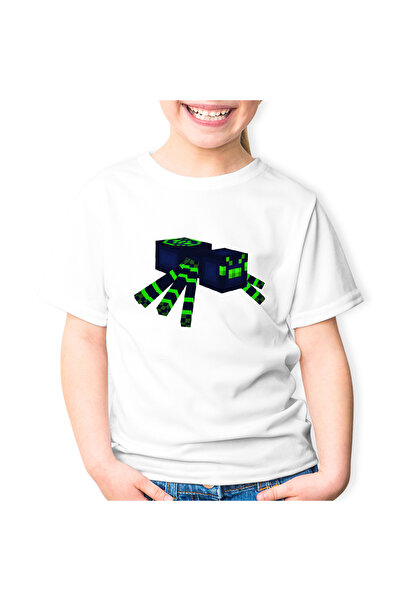 OEM Tricou copii Minecraft Green Spider