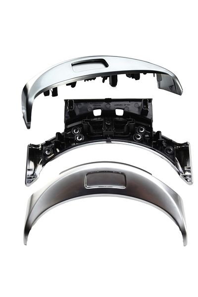 İDEAL OTOMOTİV For Mercedes-Benz C Series W205 Armrest Button Chrome Cup Holder Frame Oem:A2056830900 2056803307