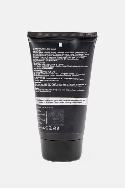 The Man Company Charcoal Peel-off Mask 100g