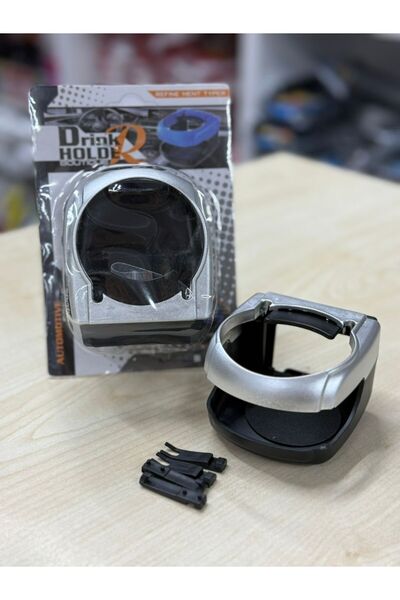 OTO SÜSLEN İSTANBUL Peteğe Geçme Çok Amaçlı Bardaklık Silver Renk