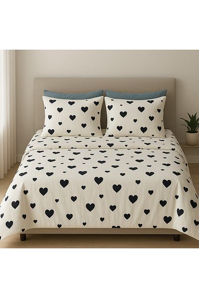 MİRSE Madame Home Duvet Cover Set 200* 220 Double Size Without Sheets