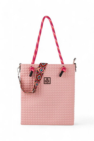 Bilik Deri Scuba Powder Women's Shoulder Bag Barbie