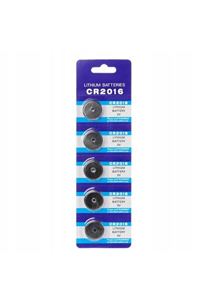 Rosfix Baterii litiu 5 buc CR2016 3V