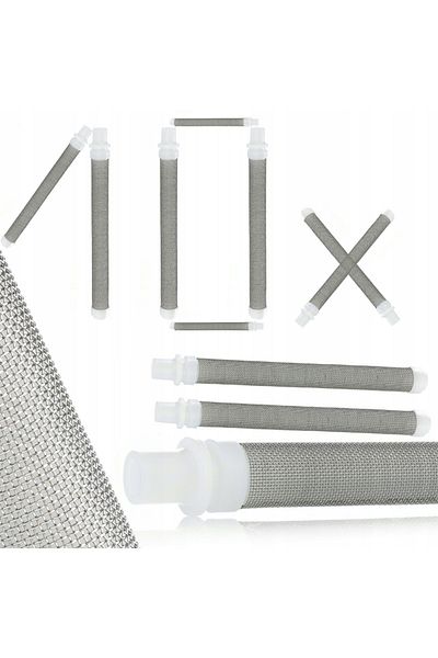 Rosfix 10x Filtr paluszkowy biały 60 mesh do agregatu malarskiego