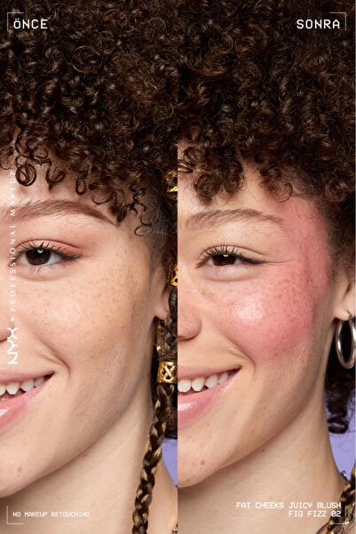 NYX Professional Makeup Fat Cheeks Islak Bitişli Likit Allık - 2 Fig Fizz