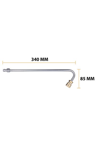 Rosfix Lanca do myjki ciśnieniowej 1/4" 34cm typu U