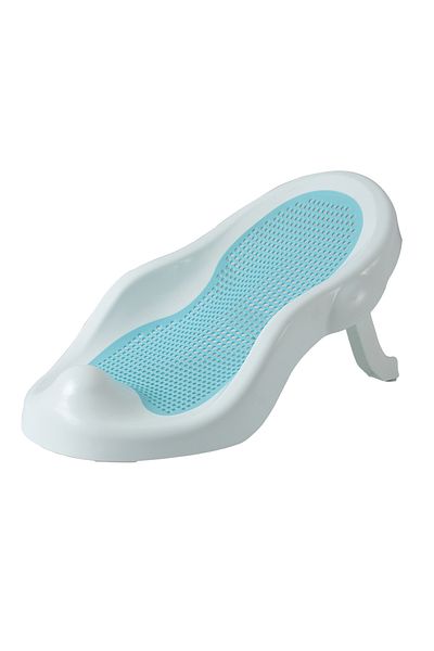 Little Mom Suport de baie pentru copii, Little Mom, pliabil, design ergonomic si sigur, strcutura piramidala, m