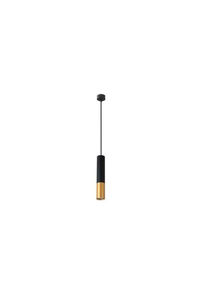MasterLED Keon Pendant lamp, 1xGU10, black+gold
