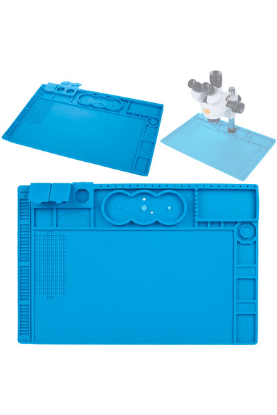 Rosfix Covoraș siliconic (bază de fier) pentru microscop 480x320mm