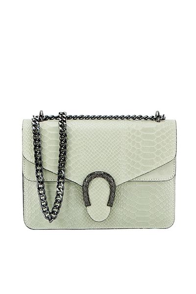 SOFILINE Light gray genuine leather bag 1524 123