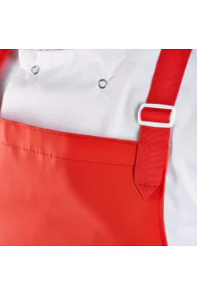 Stalgast Waterproof orange kitchen apron, 80 cm
