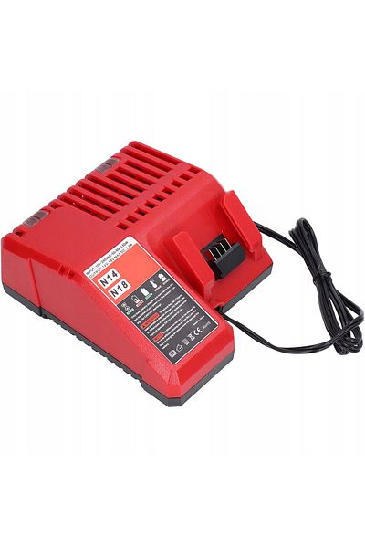 Rosfix Încărcător substitut Milwaukee VoltPlus 12V-18V 3A LED ABS M14 M18