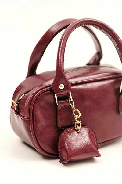 Addax Charm Detailed Hand and Shoulder Bag Ç19