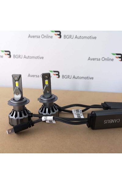 BGRJ Automotive H7 Canbus 120W LED bulbs, cold white light, 12000 lumens, error free