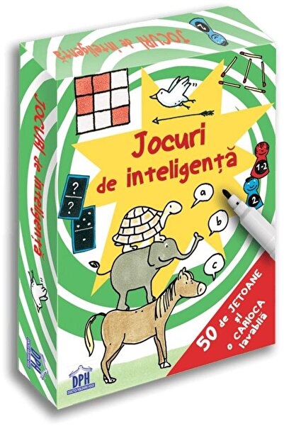 Editura Didactica Publishing House Jocuri de inteligenta, 50 de jetoane, Phil...
