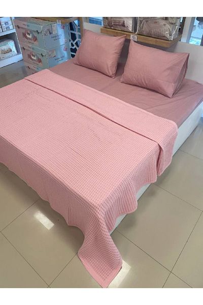 Sudemhome Double King Size Cotton Pique Set with Pool