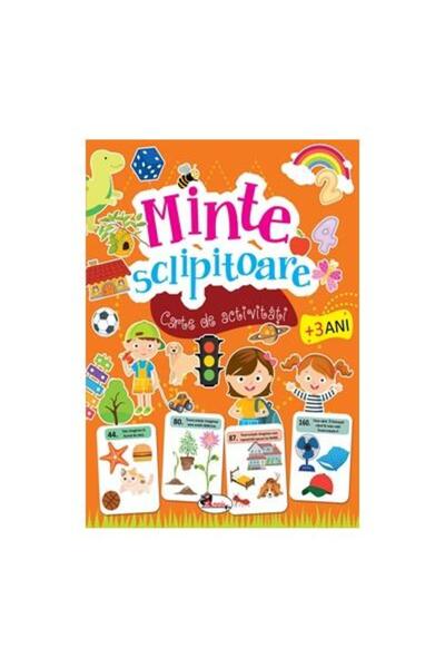 Editura Aramis Minte sclipitoare. Carte de activitati +3 ani
