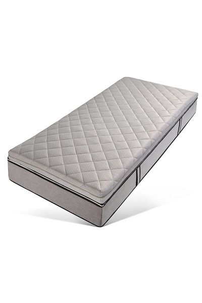 LUNA HOME Kayra thick topper mattress with springs and foam, 90x200 cm, 12 cm height