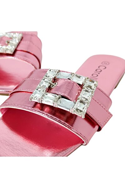 OEM Versatile women's slippers with decorative crystal applications, for summer, light and cool, F23