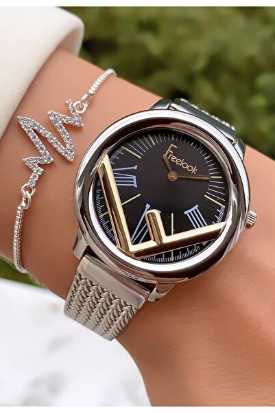 Daniel Klein Kadın Kol Saati – Siyah Kadranlı, Hasır Kordonlu, Gold Detaylı Ş...