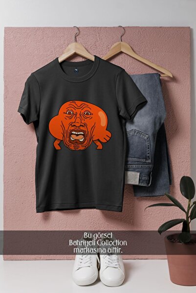 Bahriyeli Collection oversized The Amazing World Of Gumball Σχεδιασμένο μπλουζάκι Unisex