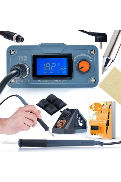 Rosfix Stacja lutownicza na groty T12 Orange Akbash OLED T12OAO Seria Electric PRO