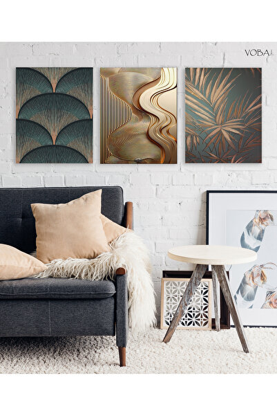 VOBA STORE SET DE TABLĂ DECORATIVĂ ELEGANTĂ MDF DE 3 PIESE