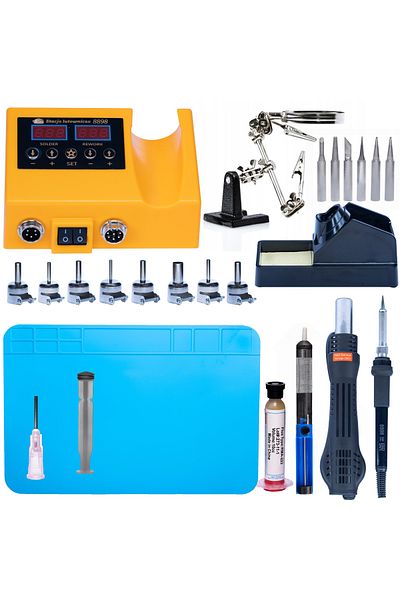 Rosfix Statie de Lipit OH660 2in1 cu Accesorii: Trusa Completă Profesionistă