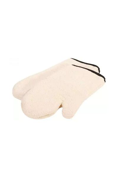 HENDI Set of 2 heat-resistant oven gloves, 34.5 cm