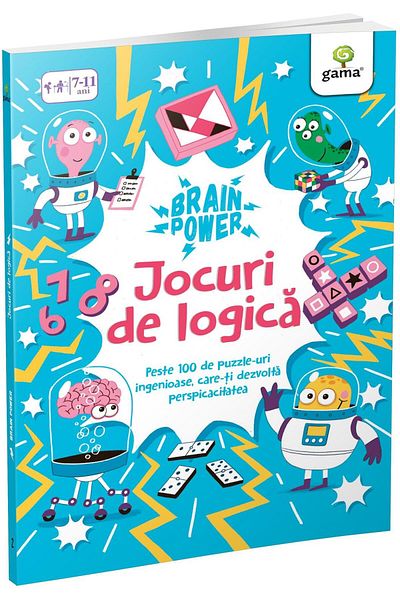 Editura Gama Brain Power. Logic games