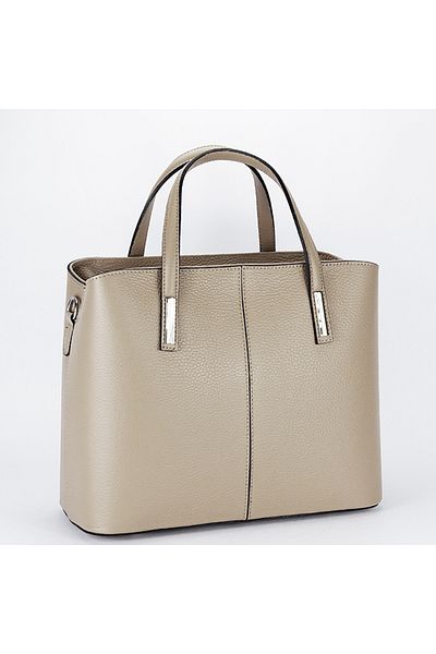 SOFILINE Large beige genuine leather bag 8922 M6