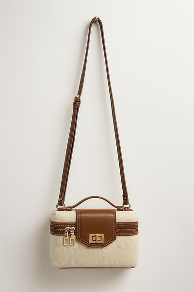 Shoebuo Women's Straw Strap Hand and Shoulder Bag