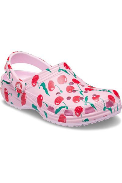 Crocs Clogs Classic Fresh Fruits Clog 37-38 Eu - M5/w7 Us Pink - Pink Milk