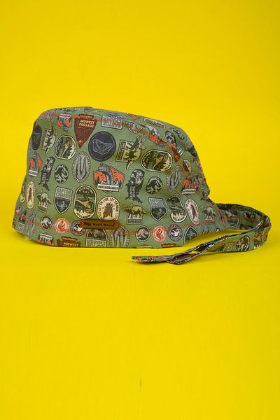 Best Bone Licensed Jurassic Park Patterned Surgical Bonnet