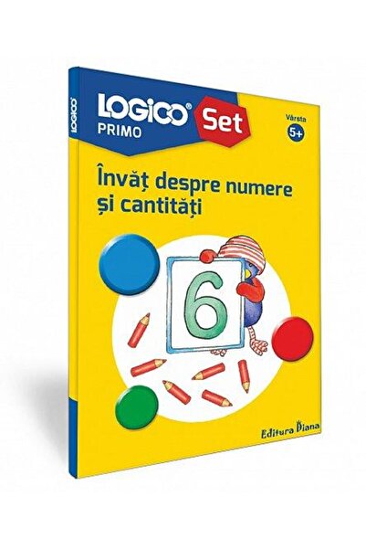 Editura Diana Mapa Logico Primo - Invat despre numere si cantit