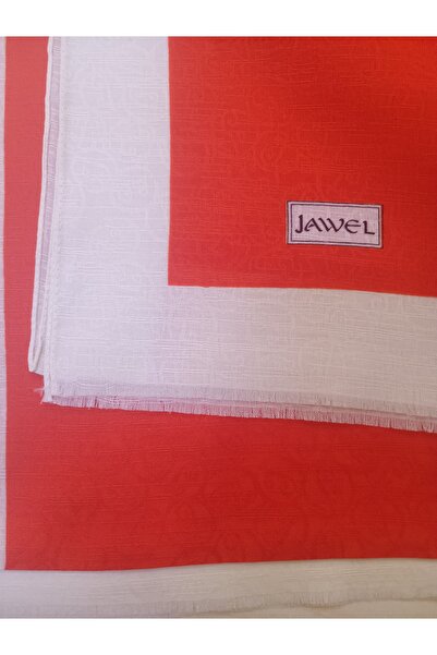 JAWEL Βαμβακερό σάλι με μονόγραμμα που δεν ιδρώνει