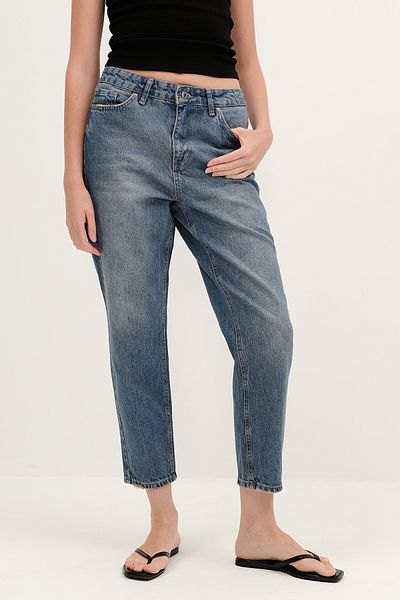Addax Pantaloni Mom Jean PN1001-PNK
