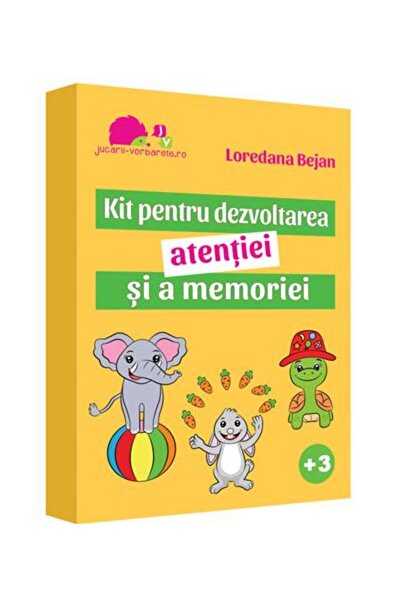 Editura Jucarii Vorbarete Kit pentru dezvoltarea atentiei si a memoriei, Lor