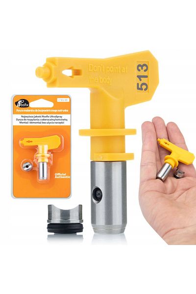Rosfix Osłona dyszy do agregatu malarskiego + Dysza Malarska Ultra Spray Model 513