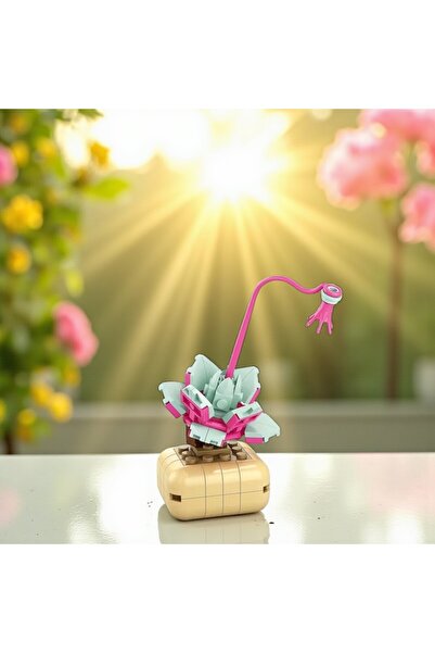 FLORİST | Mini Botanica | Göl Çiçeği – Lotus Nelumbo Bitkisi – Diy 3d Yapboz ...