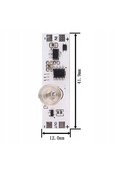 Rosfix Întrerupător variator pentru bandă LED 12V tactil 5A