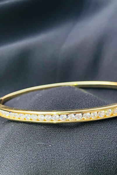 Bonicce Zircon Stone Women's Thin Steel Bracelet