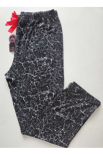 Lady Queen Pantaloni de pijama din lycra din bambus din viscoză 6018