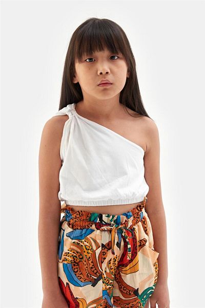 Tyess Girl White Blouse